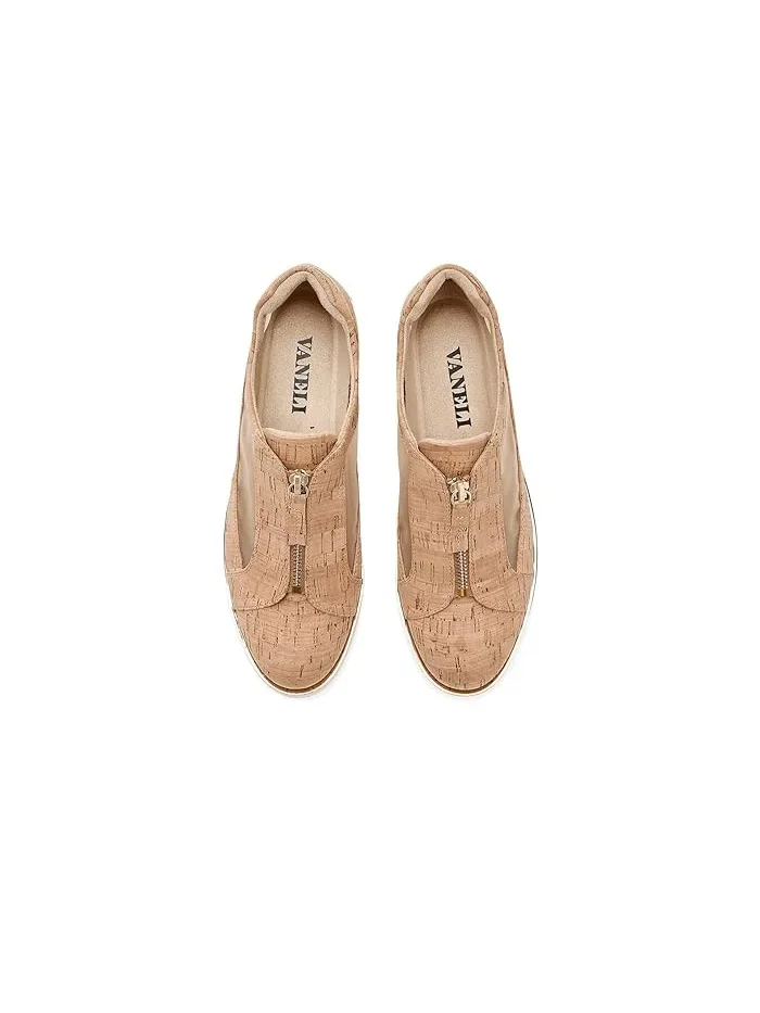 Кроссовки на молнии Vaneli, Natural Cork — 3