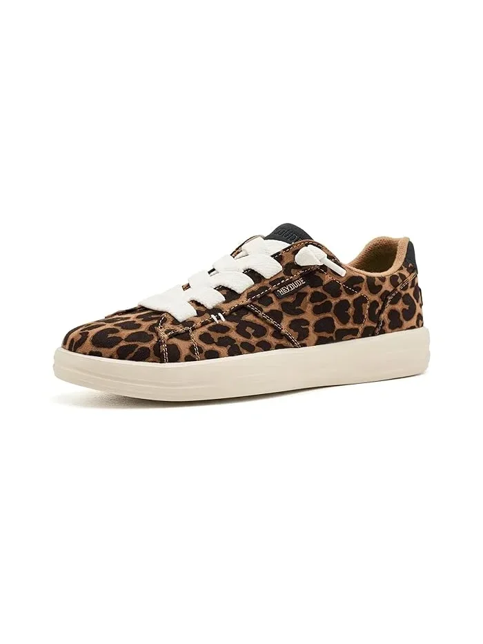 Кроссовки текстильные Karina Duo Classic Hey Dude, Leopard — 2