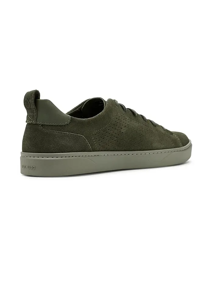Кроссовки кожаные Ollie Lace-to-toe Johnston & Murphy, Sage Suede — 4