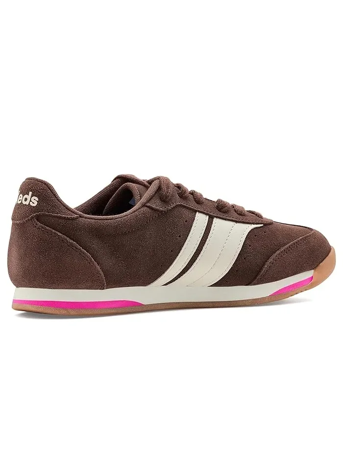 Кроссовки ретро Keds Revival Lace-Up, Chocolate/Egret Suede/Leather — 4