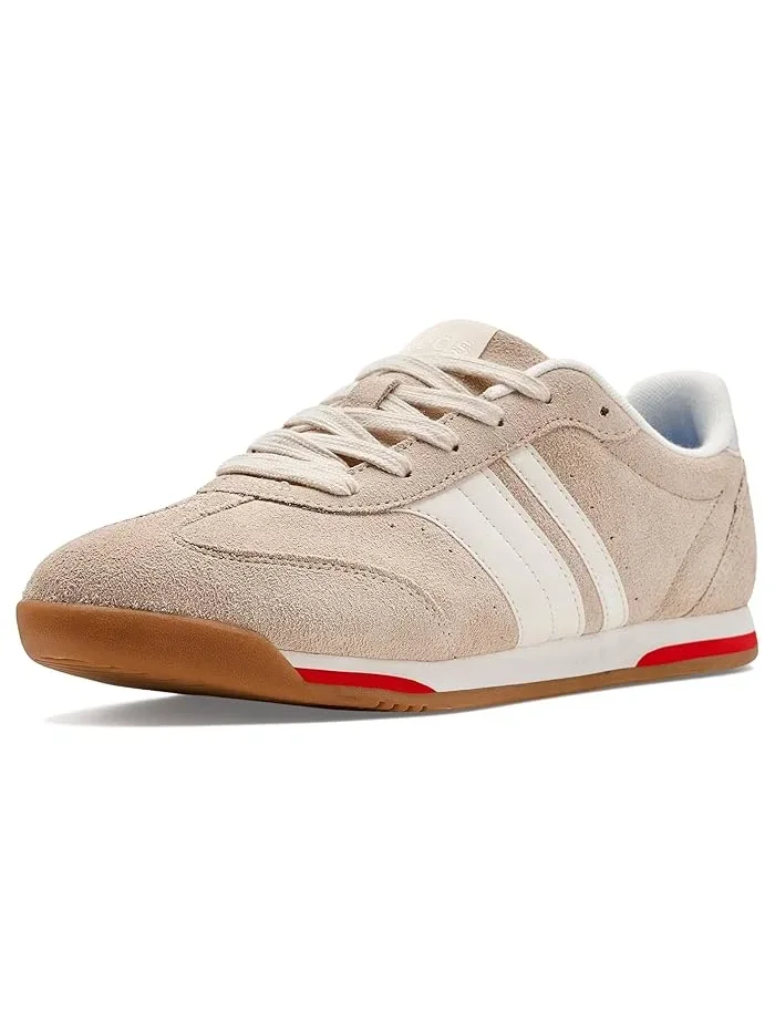 Кроссовки ретро Revival Keds, Parchment/Egret Suede/Leather — 2