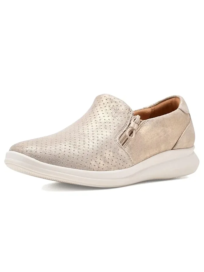 Кроссовки Lynell Sky Clarks, Metallic Leather — 2