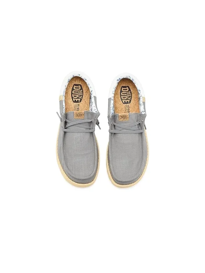 Кроссовки на шнуровке Wally Funk Summer Stitch Hey Dude — 3