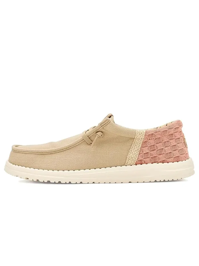 Кроссовки с эластичными шнурками Wally Funk Summer Stitch Hey Dude — 5