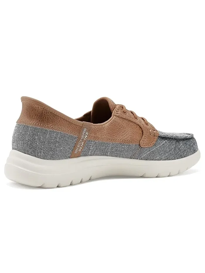 Кроссовки Slip-ins On-The-Go Coastal Sky SKECHERS — 4