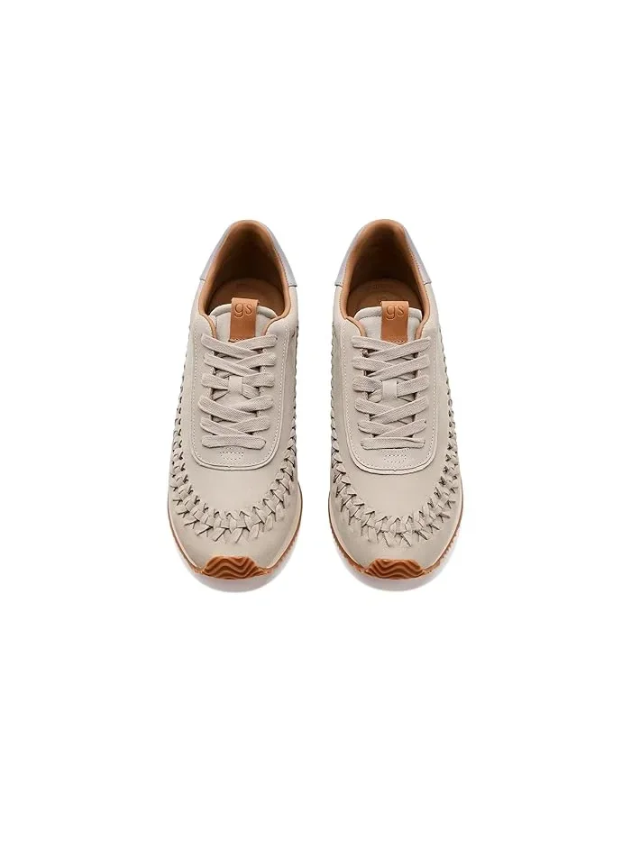 Кроссовки из кожи с плетением Jolena Gentle Souls by Kenneth Cole — 3