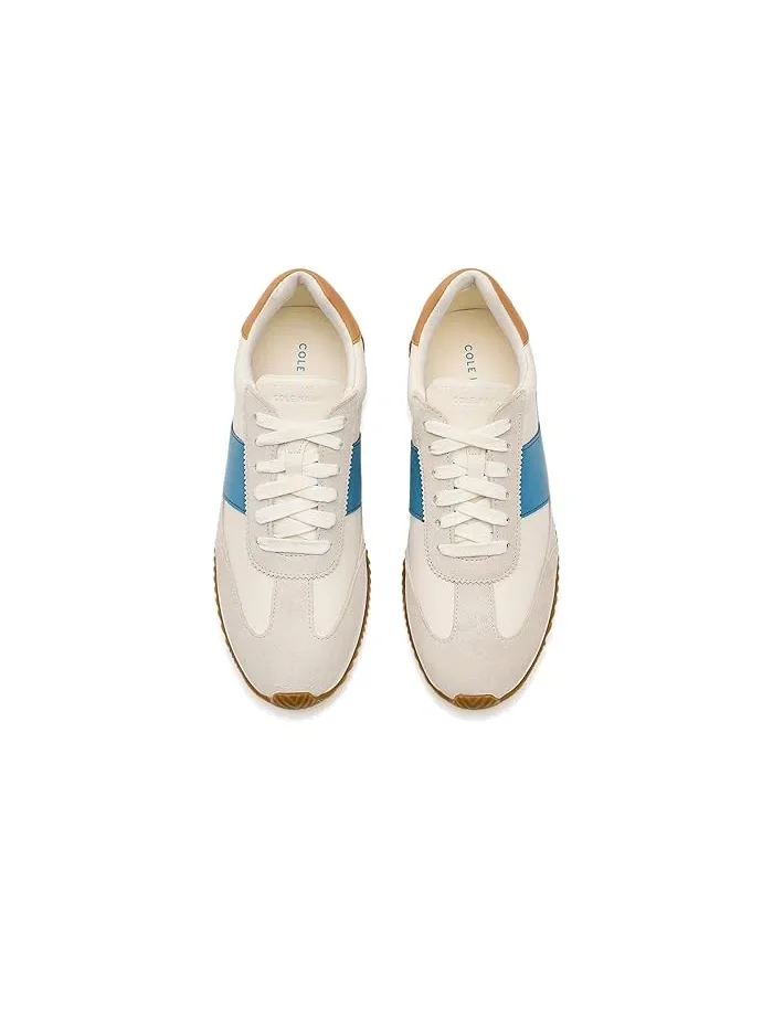 Кроссовки Grand Crosscourt Davie Cole Haan, Powder Leather/Ancient Scroll Suede — 3