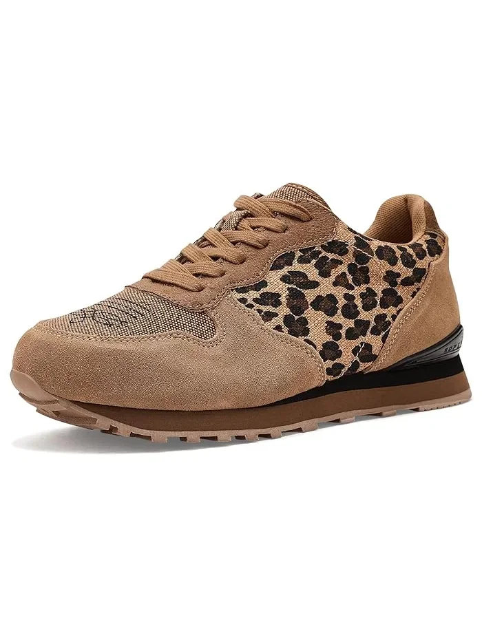 Кроссовки с леопардовым принтом Giddyup Leopard Roper — 1