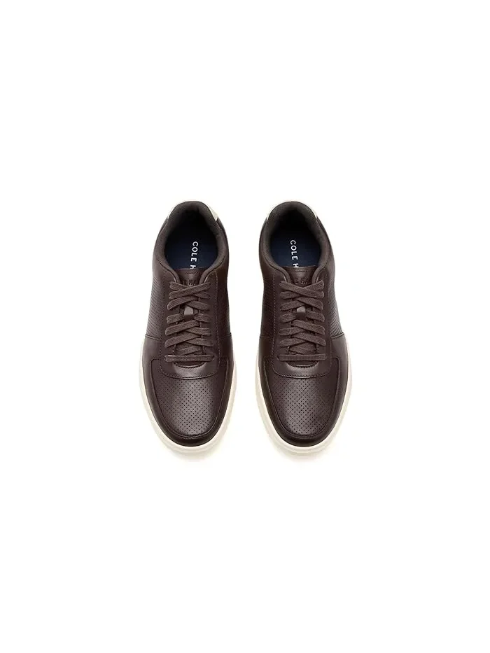 Кроссовки перфорированные кожаные Grand Crosscourt Cole Haan — 3
