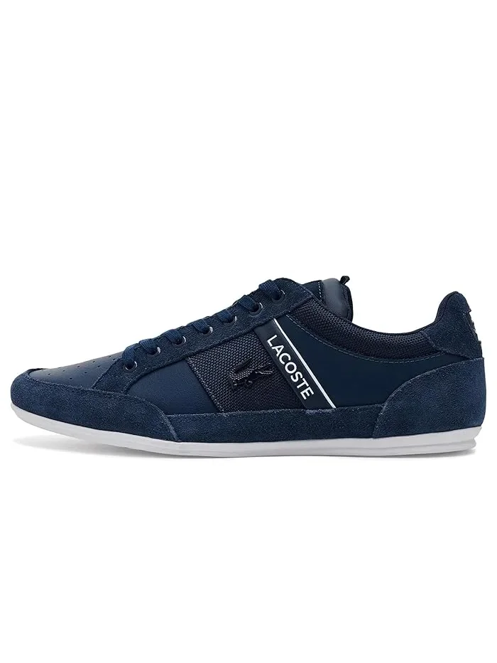 Кроссовки замшевые Chaymon Lacoste — 5