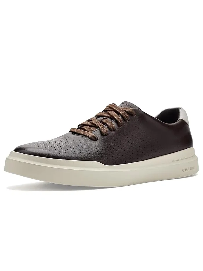 Кроссовки кожаные Grandpro Rally Laser Cut Cole Haan, Madras — 2