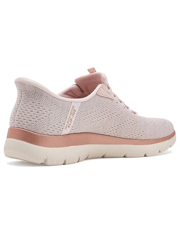 Кроссовки с поддержкой свода стопы Arch Fit Summits - Soft Shimmer Hands Free Slip-ins SKECHERS — 4