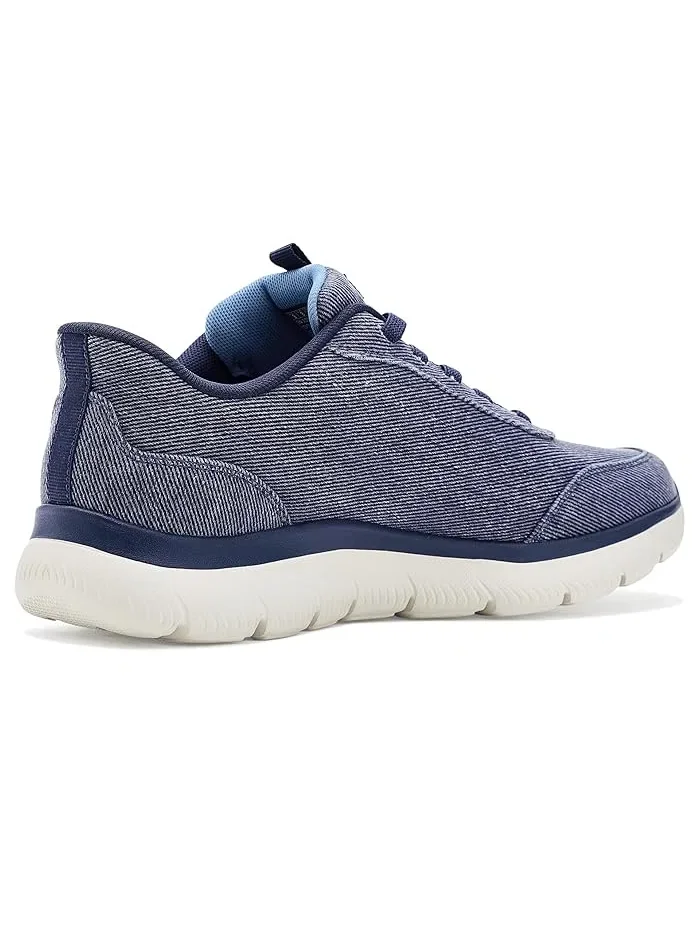 Кроссовки с технологией Hands Free Slip-In Summits Canvas SKECHERS — 4