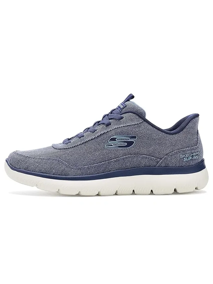 Кроссовки с технологией Hands Free Slip-In Summits Canvas SKECHERS — 5