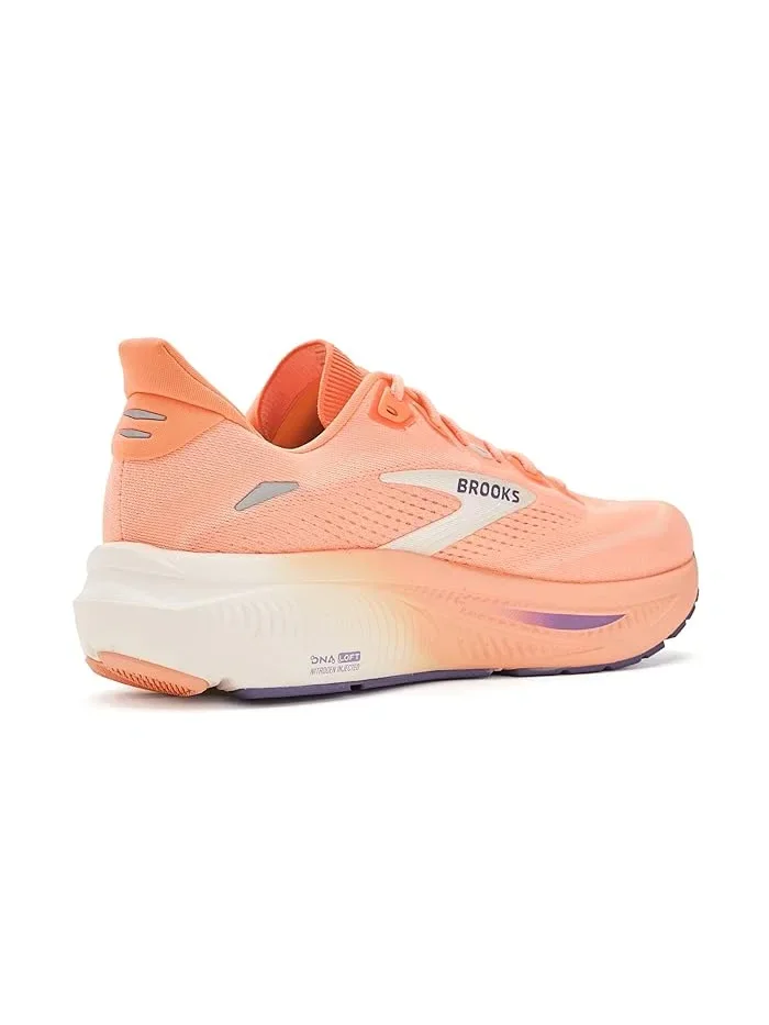 Кроссовки для бега Ghost 18 Brooks, Peach/Grape/Coconut — 4