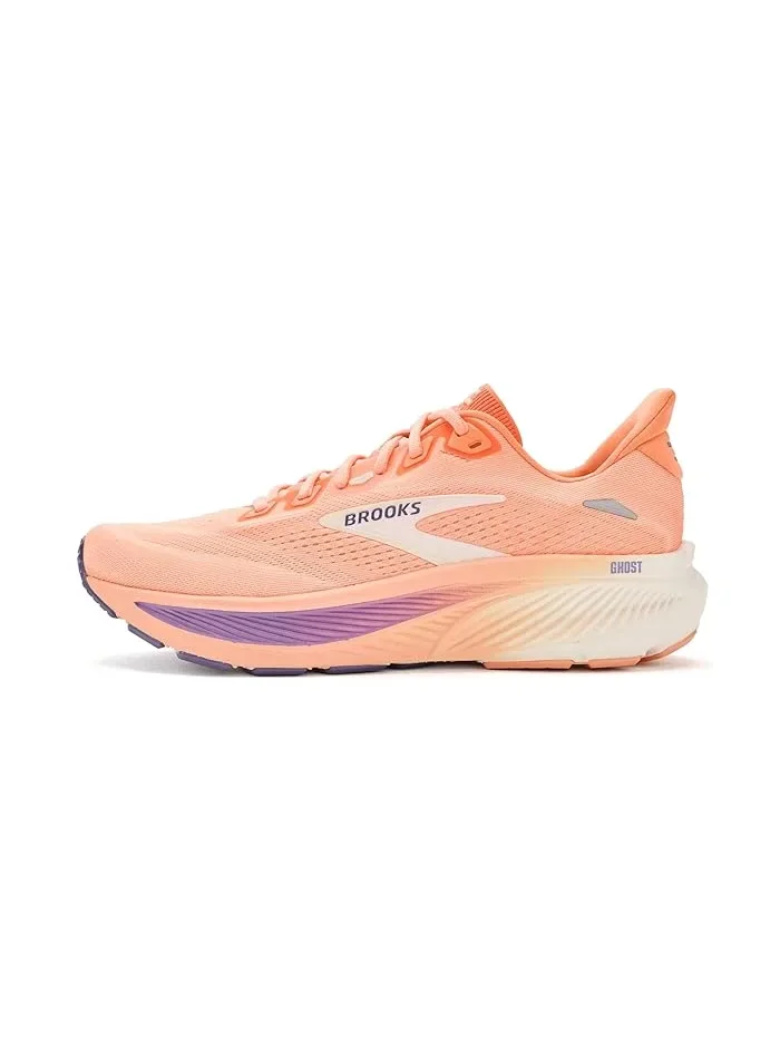 Кроссовки для бега Ghost 18 Brooks, Peach/Grape/Coconut — 5