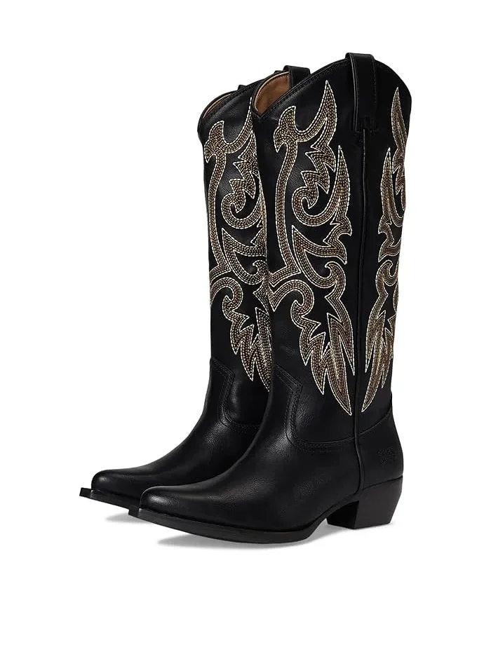 Сапоги с вышивкой Irlene Tall Deco Stitch FRYE AND CO. — 1