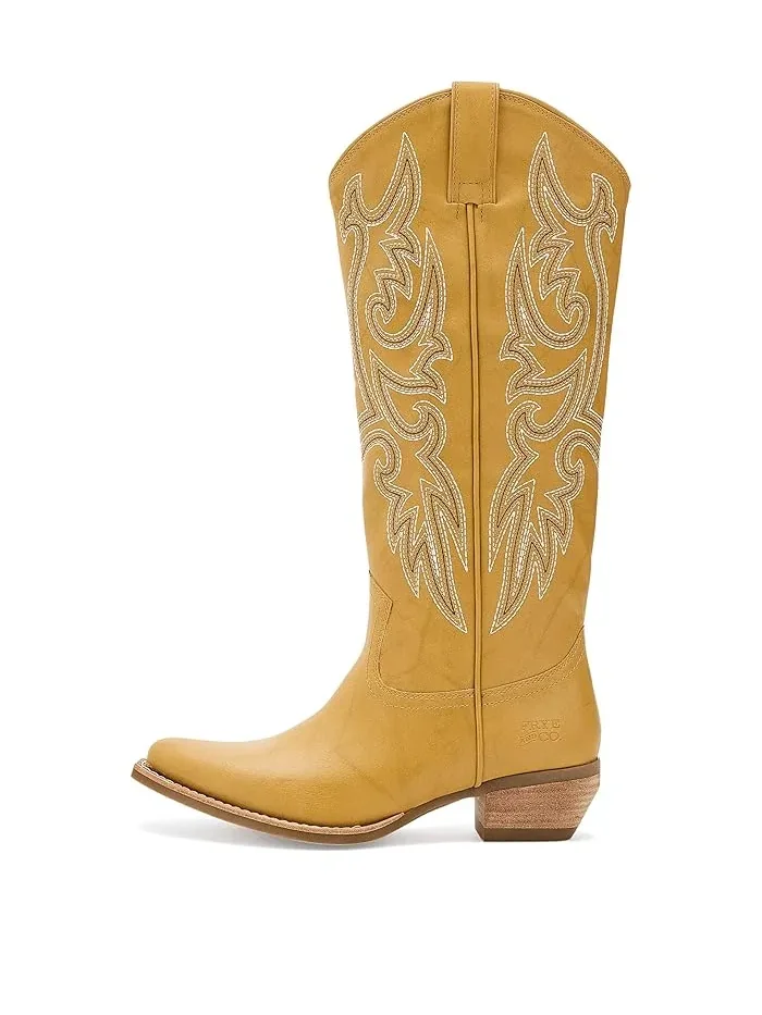 Ботинки вестерн с вышивкой Irlene Tall Deco Stitch FRYE AND CO. — 5