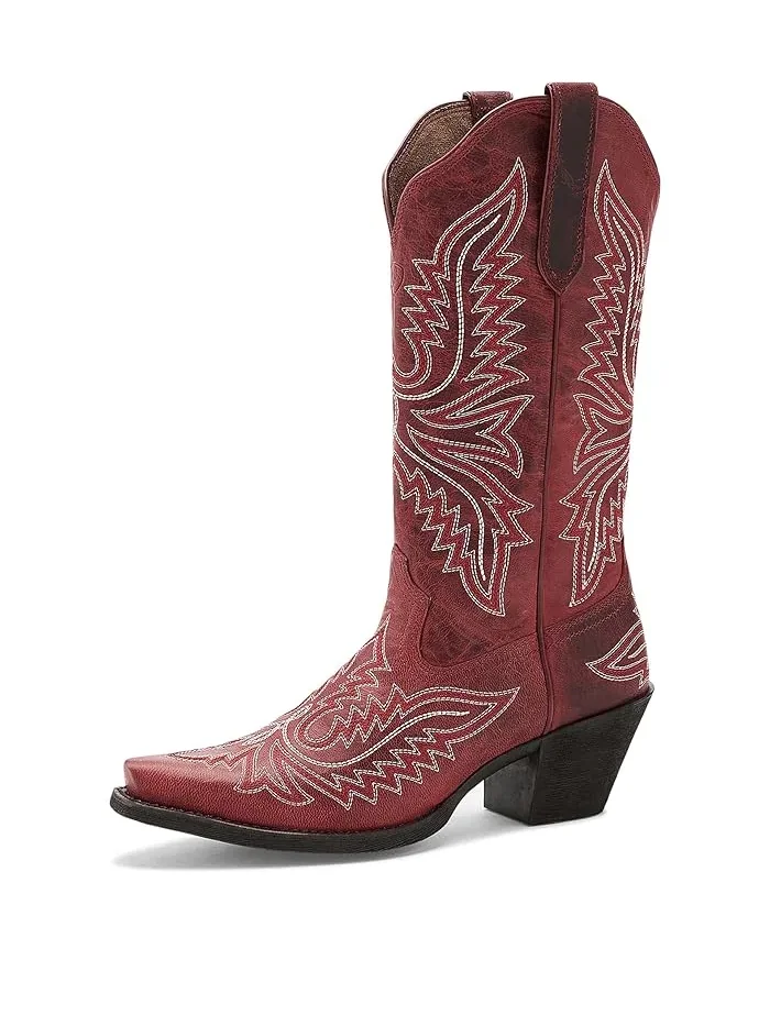 Ботинки ковбойские Round Up Collins Ariat, Grenadine — 1