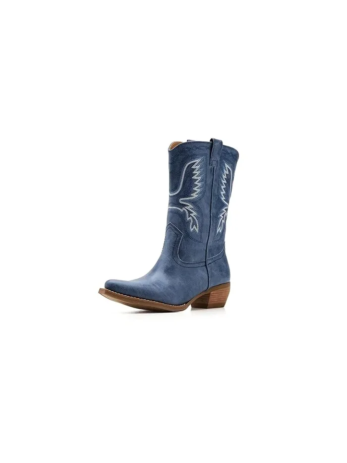 Сапоги Western с декором Irlene Short Deco Stitch FRYE AND CO. — 1