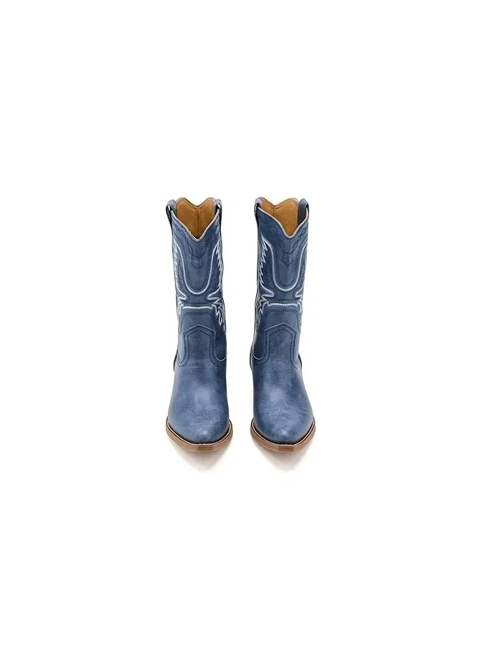 Сапоги Western с декором Irlene Short Deco Stitch FRYE AND CO. — 3
