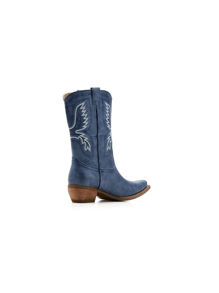 Сапоги Western с декором Irlene Short Deco Stitch FRYE AND CO. — 4
