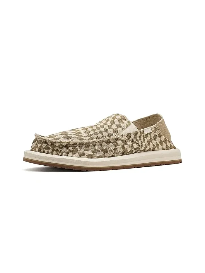 Ботинки повседневные Donny Novelty Sanuk, San Diego Check — 1