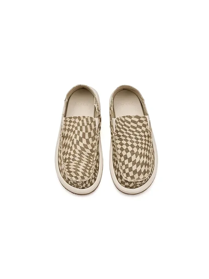 Ботинки повседневные Donny Novelty Sanuk, San Diego Check — 3