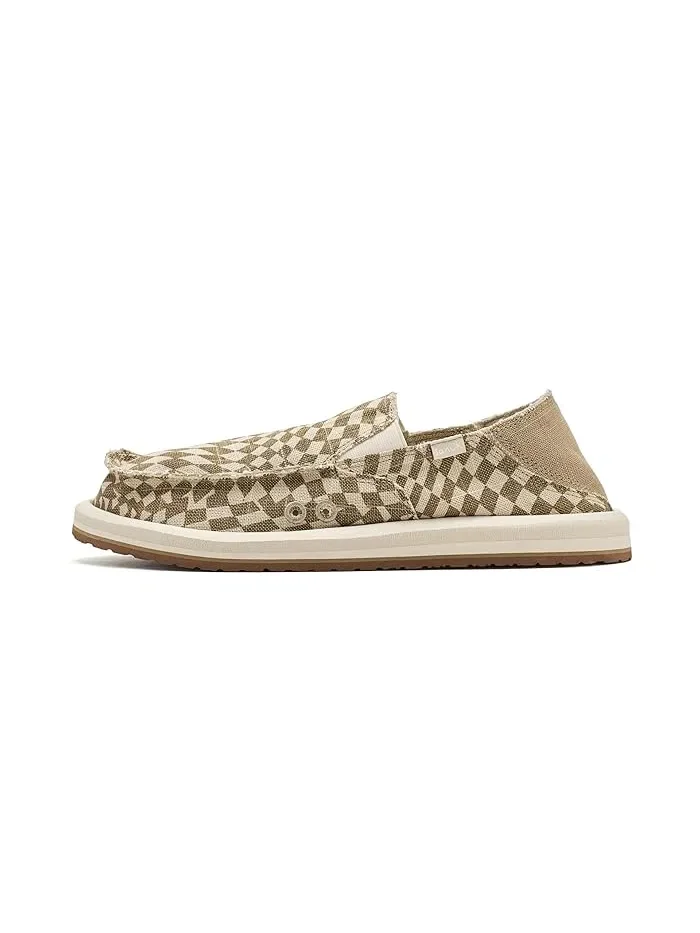 Ботинки повседневные Donny Novelty Sanuk, San Diego Check — 5