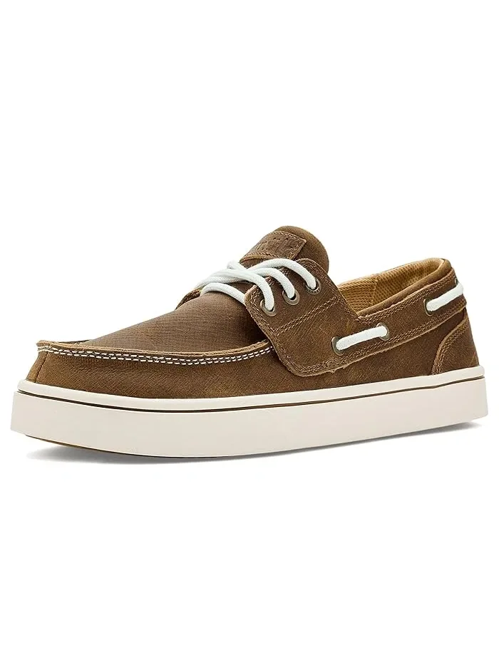 Ботинки  Hava-boat Leather Sanuk, Doe — 1