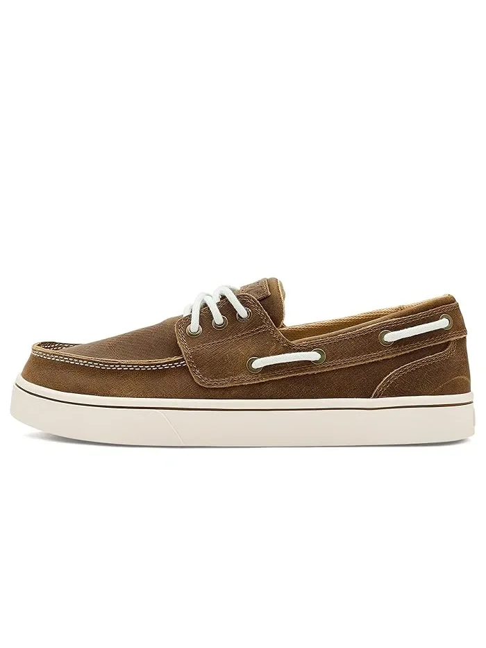 Ботинки  Hava-boat Leather Sanuk, Doe — 5