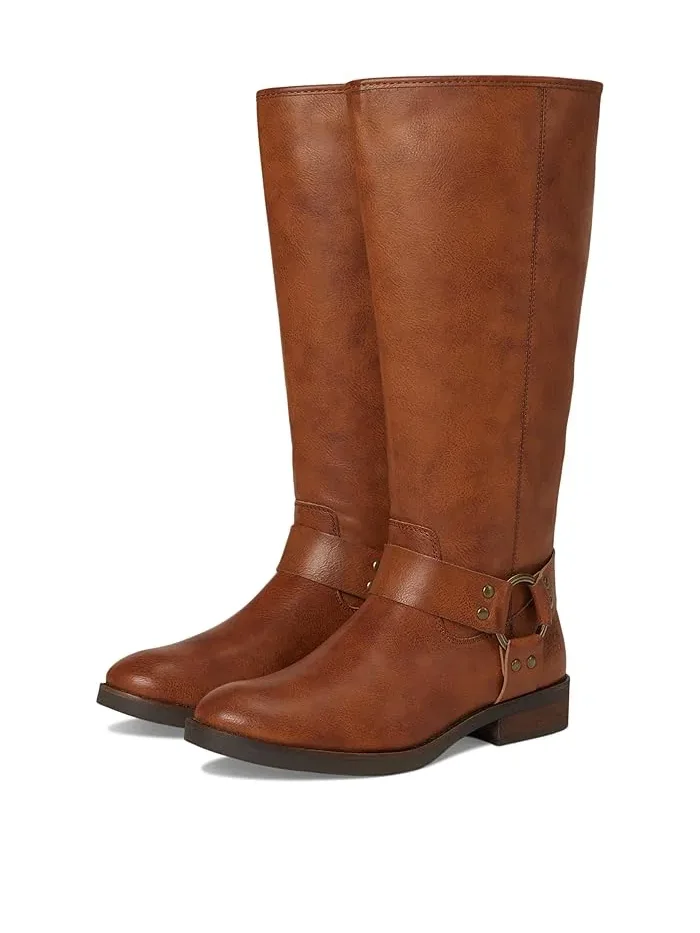 Ботинки кожаные Kellie Harness Wide Calf FRYE AND CO. — 1