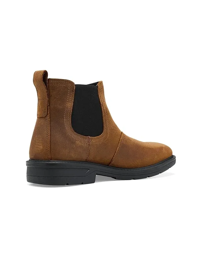Ботинки рабочие Rancher Level Chelsea Slip-on стальной носок Wolverine — 4