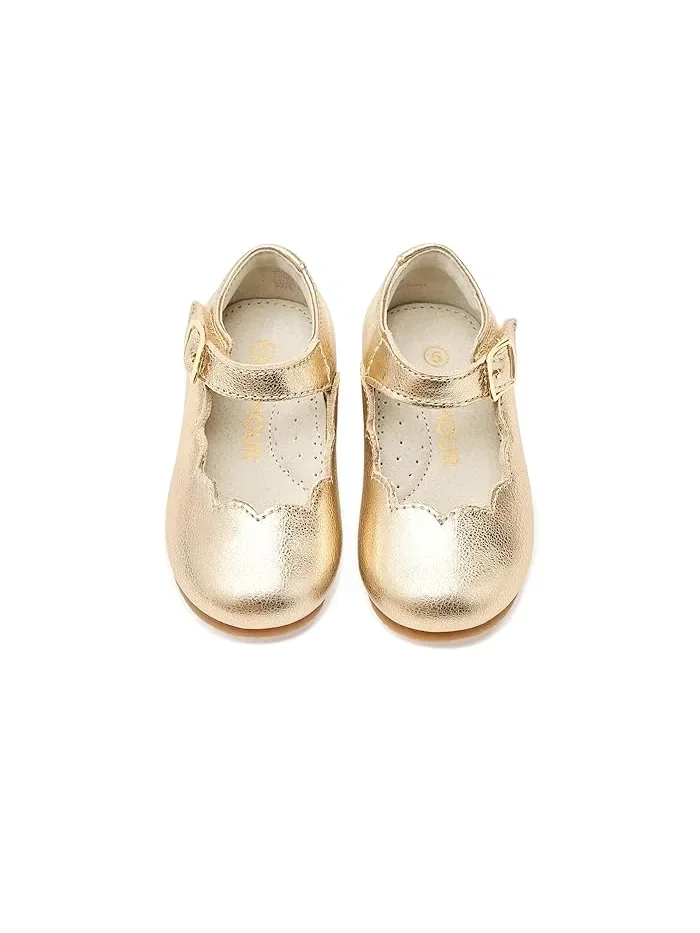 Туфли балетки с декоративной отделкой модель Sonia L'Amour Shoes Kids — 3