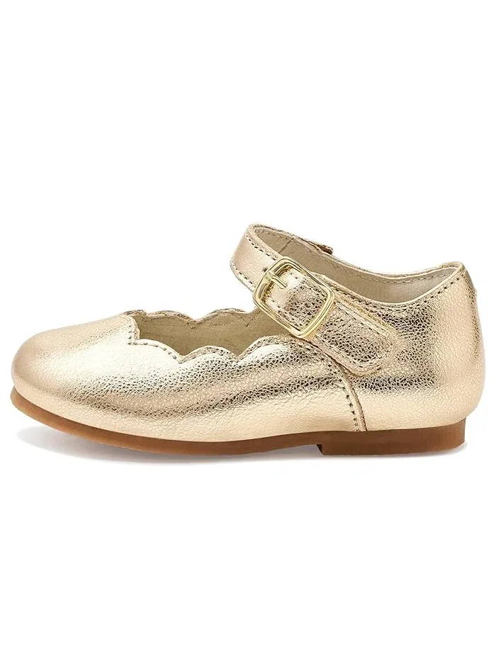 Туфли балетки с декоративной отделкой модель Sonia L'Amour Shoes Kids — 5