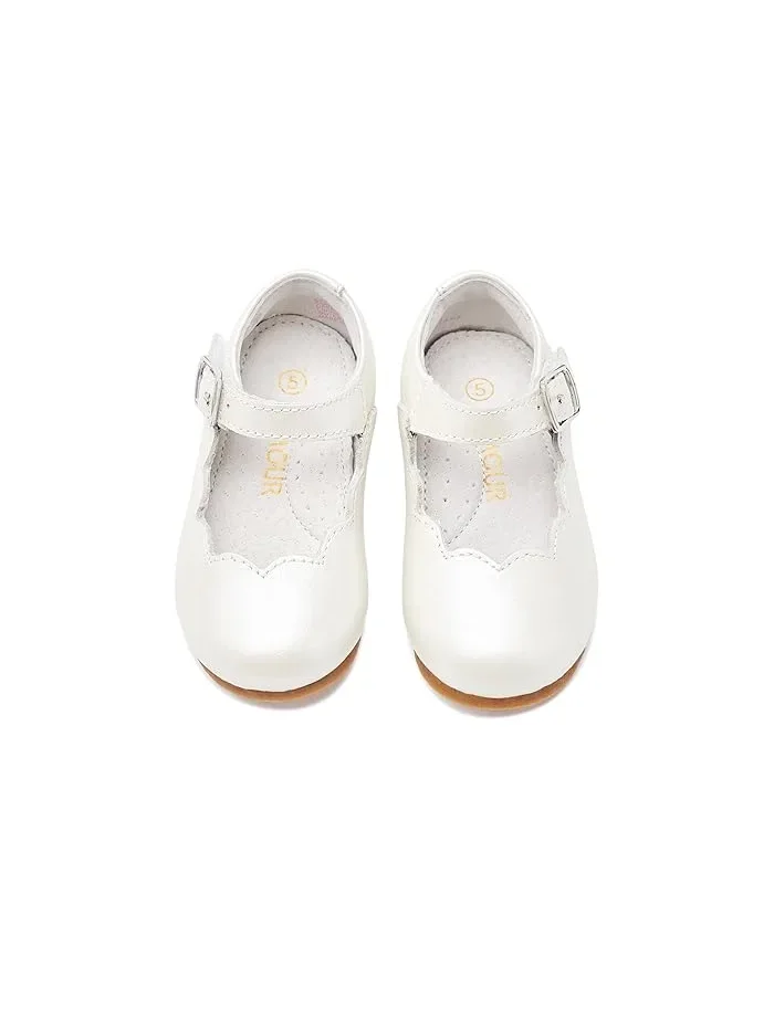 Туфли балетки с декоративной пряжкой Sonia L'Amour Shoes Kids — 3