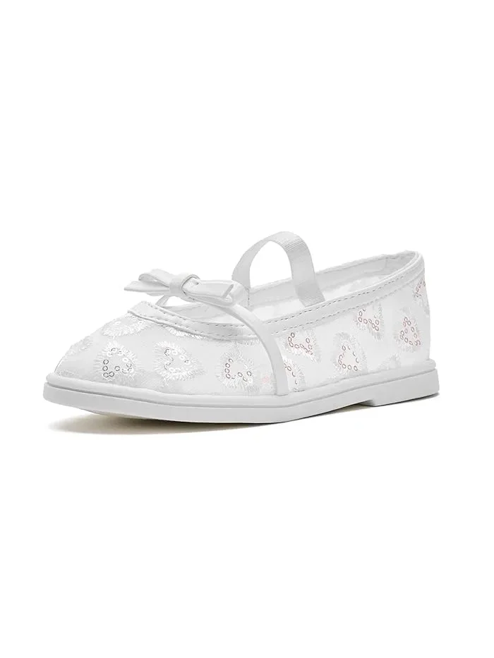 Туфли балетки с бантом Burdie Steve Madden Kids — 1