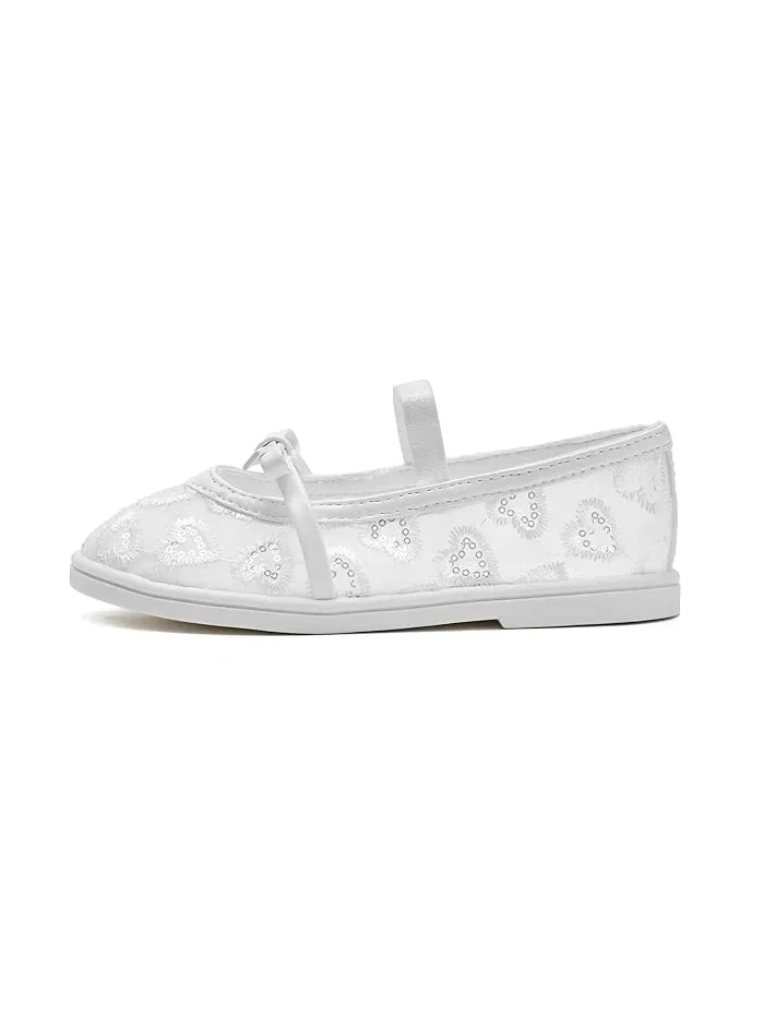 Туфли балетки с бантом Burdie Steve Madden Kids — 5