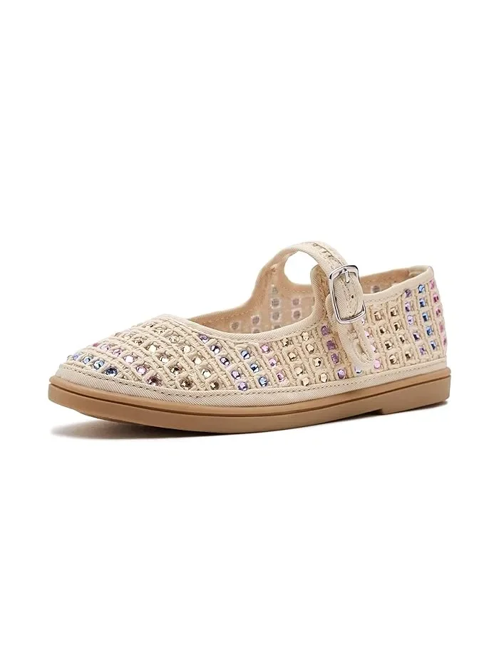Туфли балетки с ромбовидным узором Roree Steve Madden Kids — 1