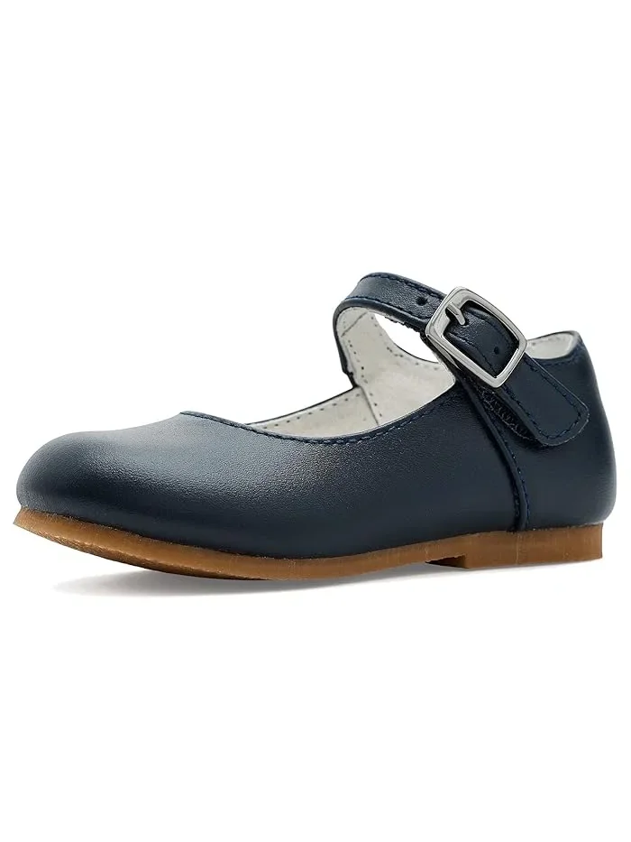 Туфли балетки с перламутровым блеском Rebecca L'Amour Shoes Kids — 2