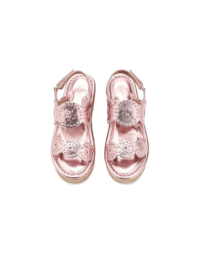 Босоножки на каблуке Lauren High Wedge Jack Rogers Kids — 3