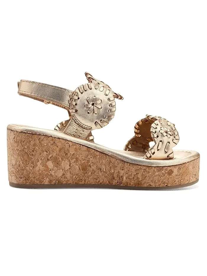 Босоножки на каблуке Lauren High Wedge Jack Rogers Kids — 4