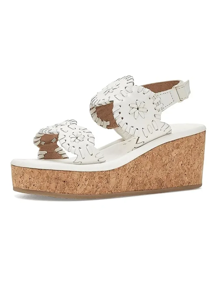 Босоножки на каблуке Lauren High Wedge Jack Rogers Kids — 2