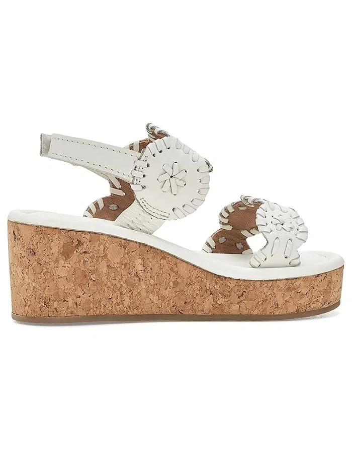Босоножки на каблуке Lauren High Wedge Jack Rogers Kids — 4