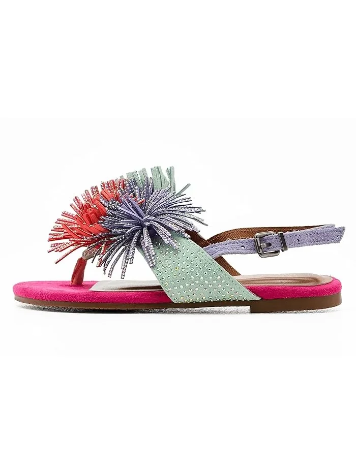 Сандалии с бахромой Mini Fringe Kurt Geiger London Kids — 5