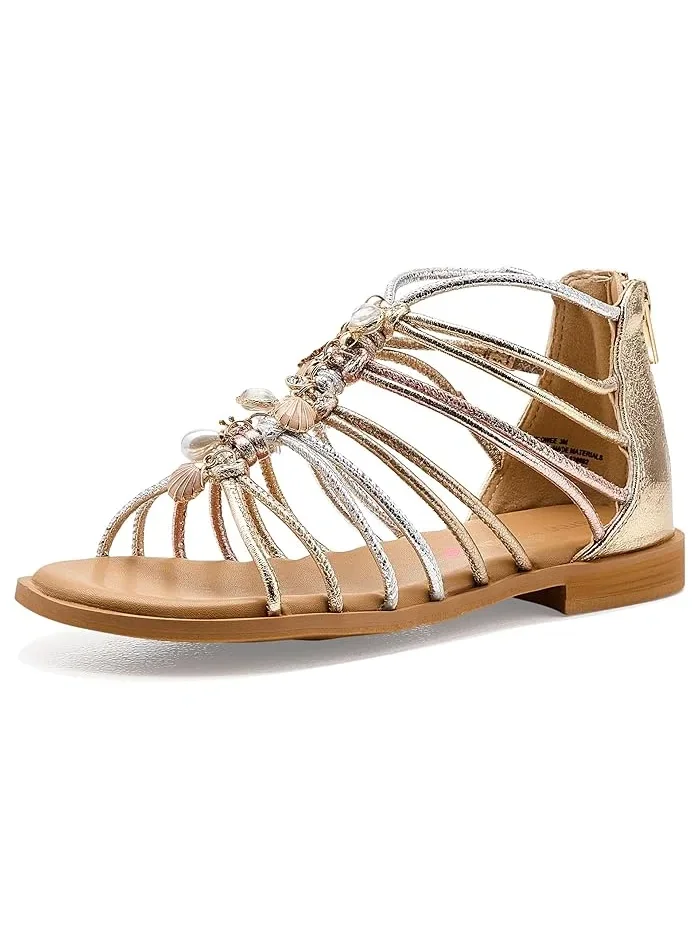 Сандалии металлик мульти Glowee Steve Madden Kids — 2
