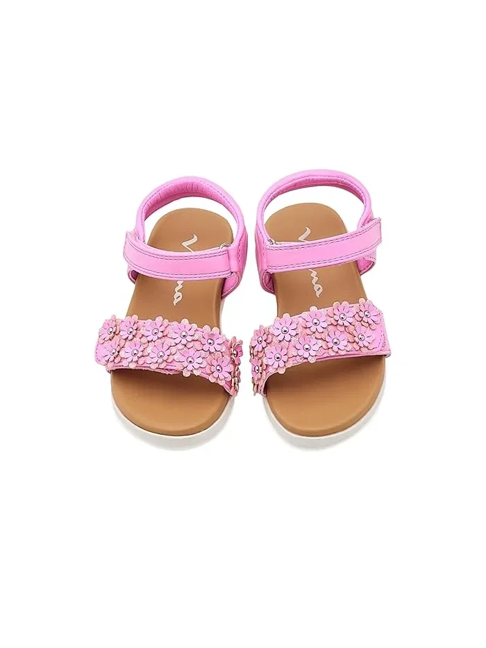 Босоножки с цветочным аппликацией Neriah Nina Kids — 3