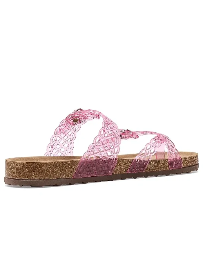 Сандалии с блестками Beach Steve Madden Kids — 4