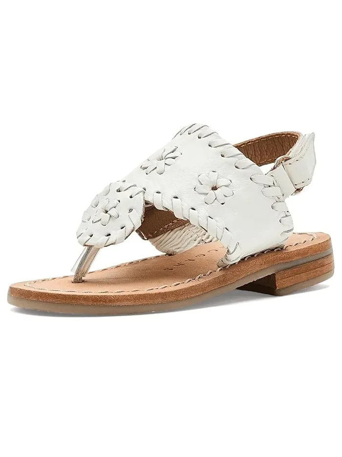 Сандалии Jacks Flat Sandals Jack Rogers Kids — белый