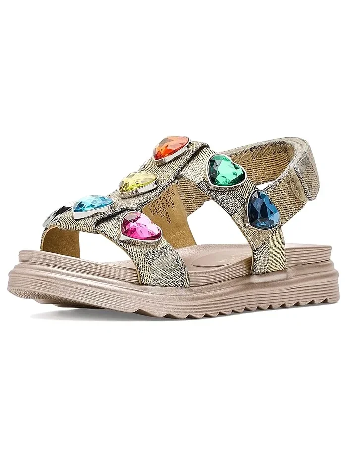 Сандалии с сердечками Mini Orson Hearts Kurt Geiger London Kids — 1